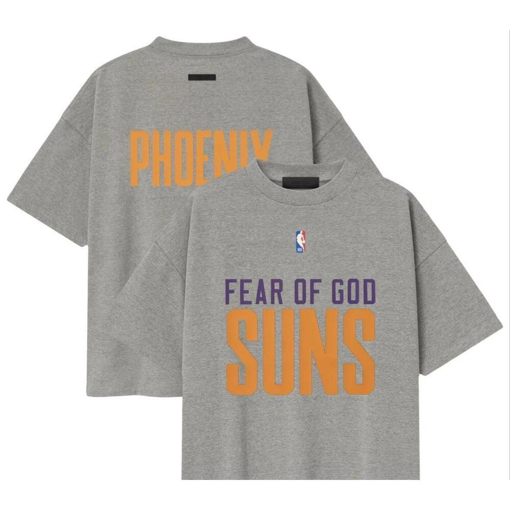 Nba Phoenix Suns Fear Of God T Shirt 2 Sided
